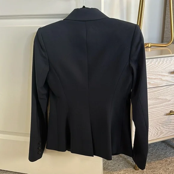 [Theory] Women's Navy Blazer Jacket - Picture 6 of 8